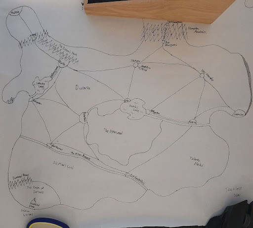 Map of Duraria (1710 DR)